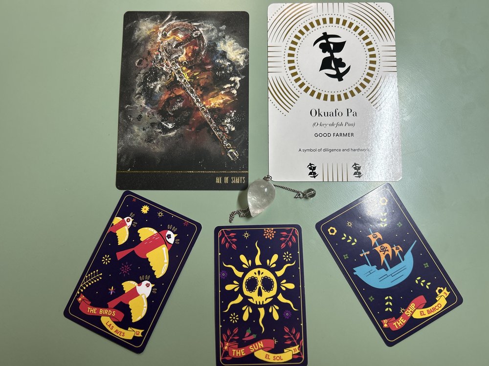 tarot lenormand adrinka