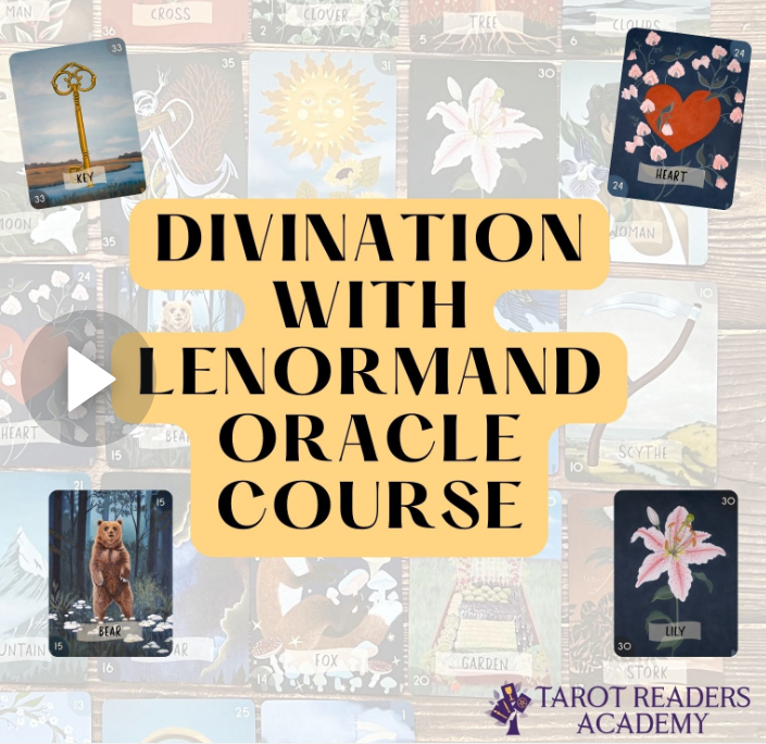 Lenormand class at the tarot readers academy